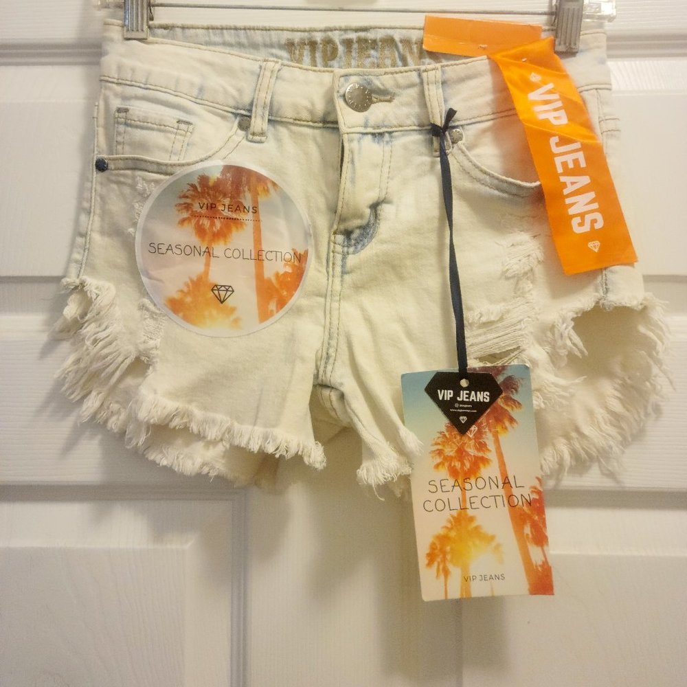 VIP jean shorts